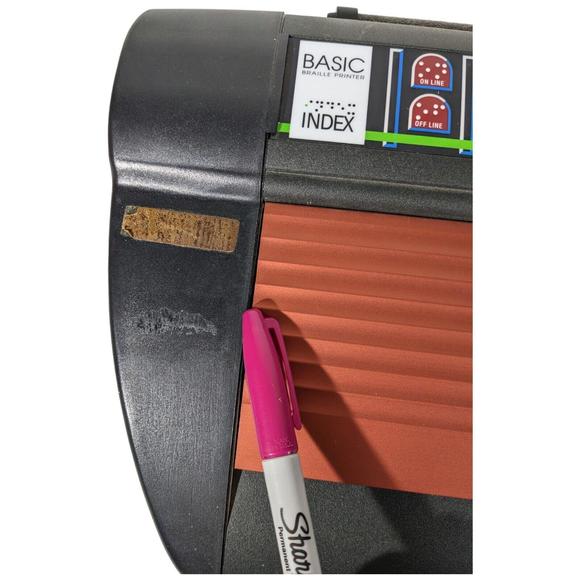 Index Braille Printer Basic-S Double Sided Embosser Heavyweight Paper Desktop - Picture 9 of 12